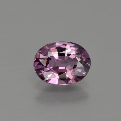 Spinelle pourpre naturelle coupe ovale, 1,04 ct, VS