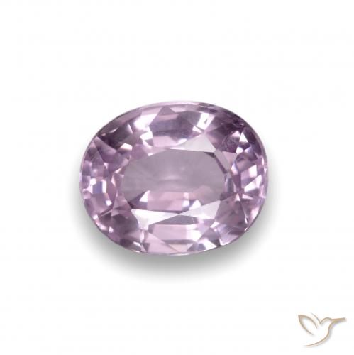 0.90ct Naturel Violet clair Spinelle, ovale, VS, Photo A