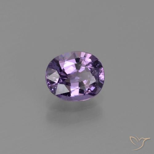 Spinelle Violet foncé naturelle ovale, 1.05 ct, VS-SI