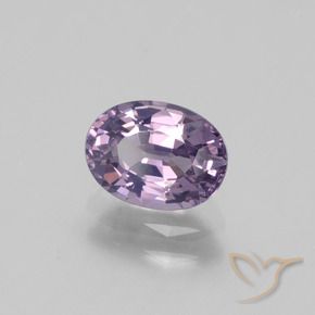 Spinelle Violet moyen naturelle ovale, 1.26 ct, VS