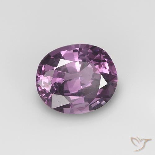 Spinelle Violet foncé naturelle ovale, 1.00 ct, VS