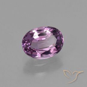 Spinelle Mauve Intense naturelle ovale, 0.93 ct, VS