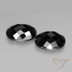 Achetez naturel 19.43ct Noire Spinelle gems, Coupe ovale, En provenance Thaïlande chez GemSelect. En stock, livraison internationale!