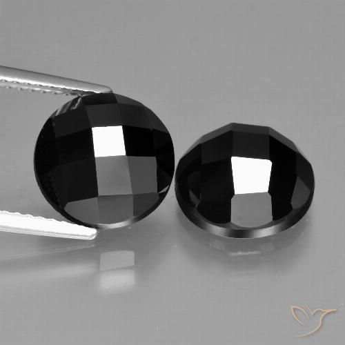 9.95ctw Naturel Noire Spinelle, Tour, Opaque