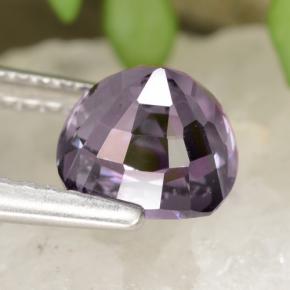 Spinelle Violet de baies naturelle Coupe coussin, 1.93 ct, VS