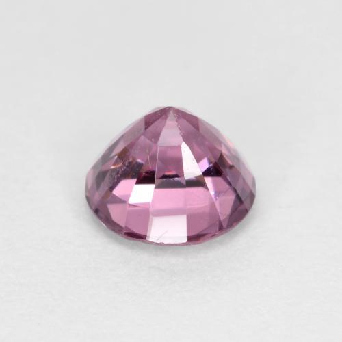 Spinelle Pourpre prune naturelle Coupe roude, 0.64 ct, VS