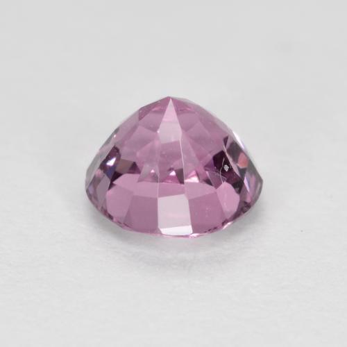 Spinelle pourpre naturelle coupe roude, 0,72 ct, VVS-VS