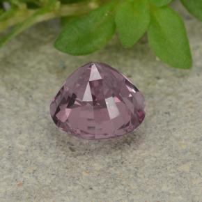 Spinelle Pourpre moyen naturelle Coupe roude, 0.62 ct, VVS-VS