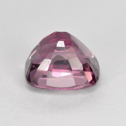 Spinelle pourpre naturelle coupe coussin, 1,58 ct, VVS-VS