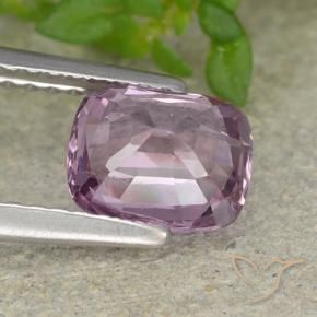 Spinelle Gris-pourpre naturelle Coussin, 1.39 ct, VVS-VS