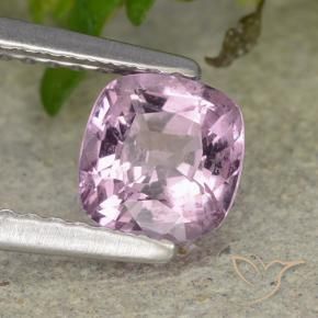 Spinelle Lavande profond naturelle Coussin, 0.95 ct, VS