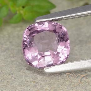 Spinelle Pourpre violet rosâtre naturelle Coussin, 1.11 ct, VVS-VS