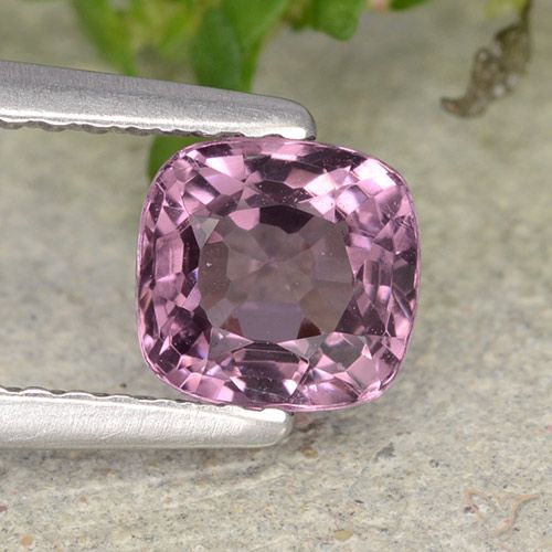 1.04ct Naturel Violet clair Spinelle, Coussin, VVS-VS