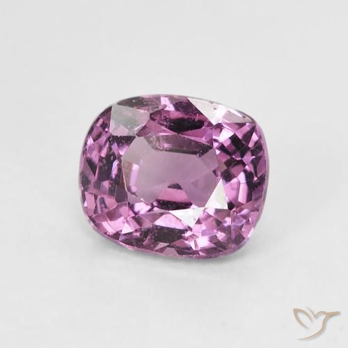 Spinelle Medium Dark-Violet naturelle Coussin, 1.18 ct, VVS-VS