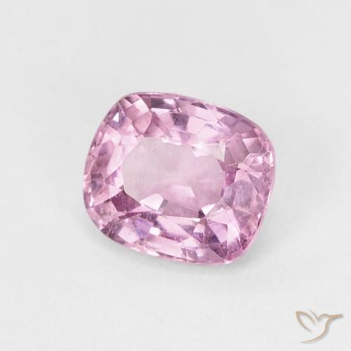 Spinelle Violet clair naturelle Coussin, 0.98 ct, VVS-VS