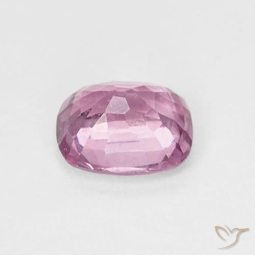Spinelle Violet clair naturelle Coussin, 0.98 ct, VVS-VS