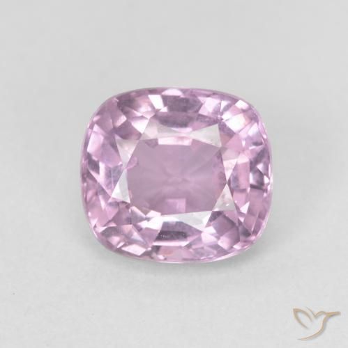 1.25ct Naturel Rose pourpre léger Spinelle, Coussin, VVS-VS