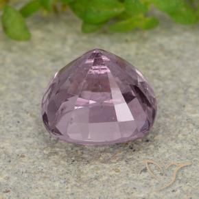 Spinelle Ton mauve profond naturelle Coussin, 1.55 ct, VS