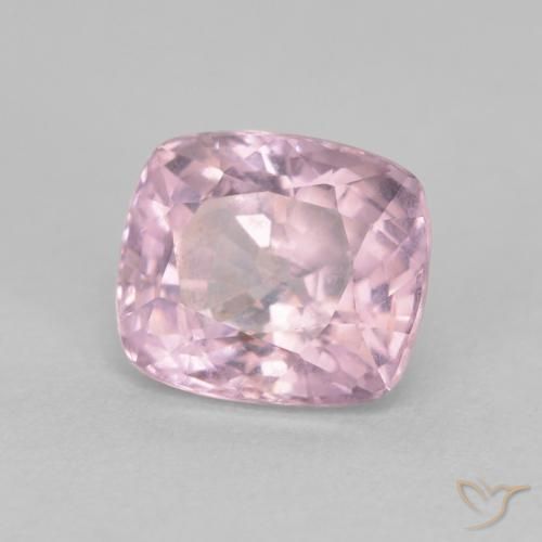 Spinelle rose naturelle coupe coussin, 1,70 ct, VVS-VS