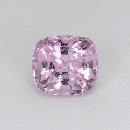 Spinelle Pourpre violet rosâtre naturelle Coupe coussin, 1.54 ct, VVS-VS