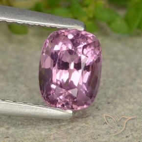 Spinelle Violet clair naturelle Coussin, 0.98 ct, VVS-VS