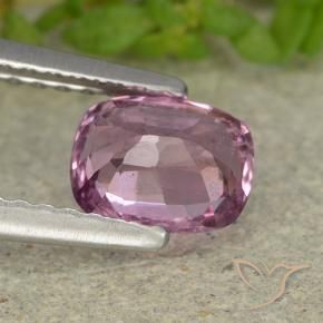 Spinelle Violet clair naturelle Coussin, 0.98 ct, VVS-VS