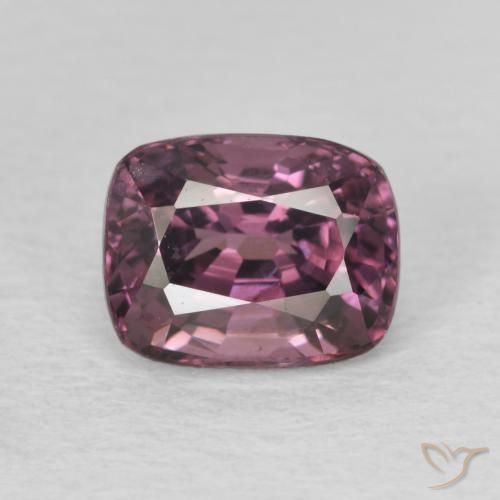 1.89ct Naturel Rouge pourpre profond Spinelle, Coussin, VVS-VS