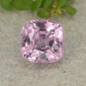 Spinelle pourpre naturelle coupe coussin, 1,52 ct, VS