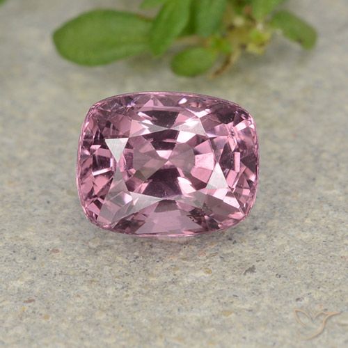 1.15ct Naturel Lavande profond Spinelle, Coussin, VVS-VS