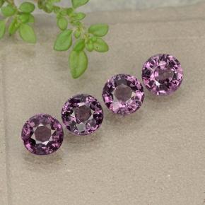 Achetez naturel 2,24ct violet spinelle gems, coupe roude, en provenance tanzanie chez gemselect. en stock, livraison internationale!
