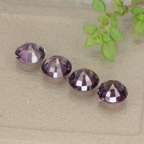 Achetez naturel 2,24ct violet spinelle gems, coupe roude, en provenance tanzanie chez gemselect. en stock, livraison internationale!