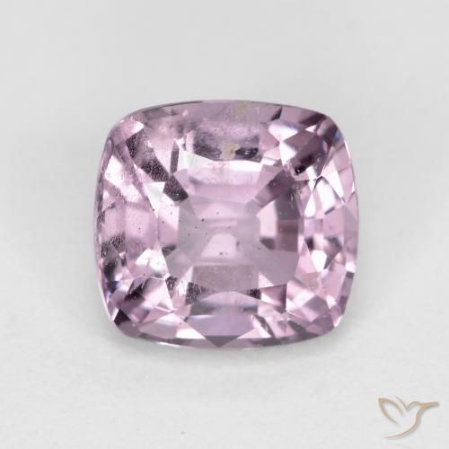 1.46ct Naturel Pourpre rosâtre très clair Spinelle, Coussin, VS
