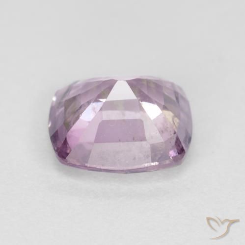 Spinelle Pourpre rosâtre très clair naturelle Coussin, 1.46 ct, VS