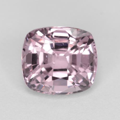 Spinelle pourpre naturelle coupe coussin, 1,74 ct, VS