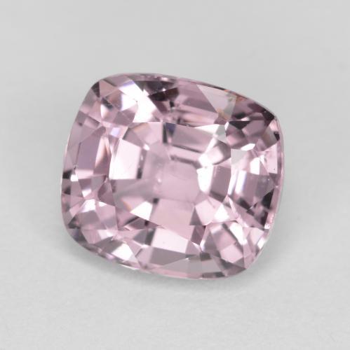 Spinelle pourpre naturelle coupe coussin, 1,74 ct, VS