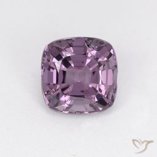 1.39ct Naturel Pourpre raisin léger Spinelle, Coussin, VS