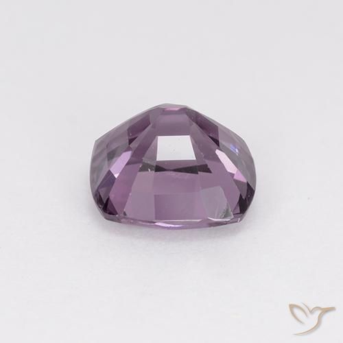 Spinelle Pourpre raisin léger naturelle Coussin, 1.39 ct, VS