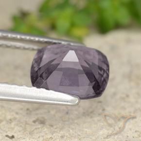 Spinelle Pourpre moyen naturelle Coussin, 1.60 ct, VVS-VS