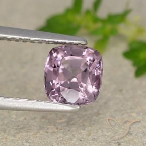 Spinelle Violet grisâtre léger naturelle Coussin, 1.56 ct, VVS