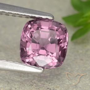 Spinelle Pourpre moyen-foncé naturelle Coussin, 1.33 ct, VVS