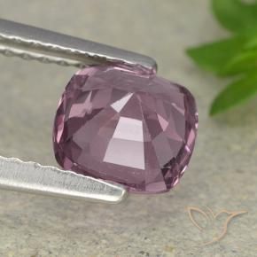 Spinelle Pourpre moyen-foncé naturelle Coussin, 1.33 ct, VVS