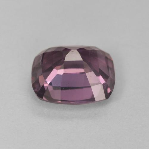 Spinelle Gris prune naturelle Coupe coussin, 1.43 ct, VVS