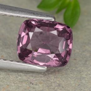 Spinelle Violet clair naturelle Coupe coussin, 1.27 ct, VS