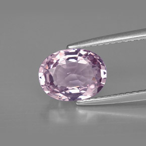 Spinelle violet naturelle coupe ovale, 2,10 ct, VS