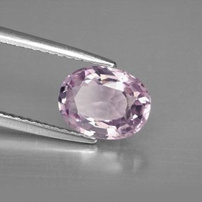 Spinelle violet naturelle coupe ovale, 2,10 ct, VS