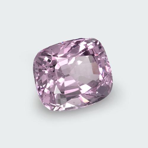 Spinelle Violet clair naturelle Coupe coussin, 1.54 ct, VVS