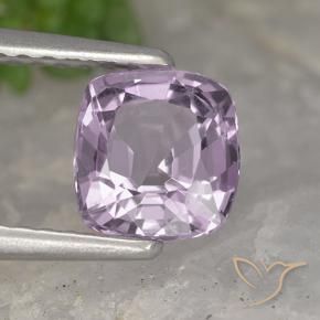 Spinelle Violet rosâtre léger naturelle Coussin, 1.10 ct, VVS