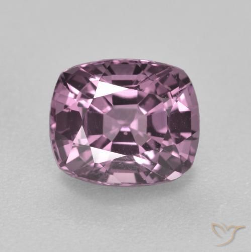 1.23ct Naturel Lavande profond Spinelle, Coussin, VS
