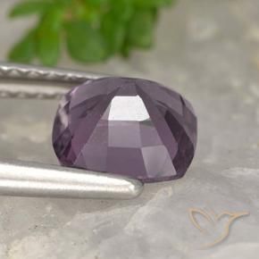 Spinelle Pourpre moyen naturelle Coussin, 1.43 ct, VS