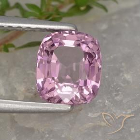Spinelle Pourpre-rose naturelle Coussin, 1.51 ct, VVS